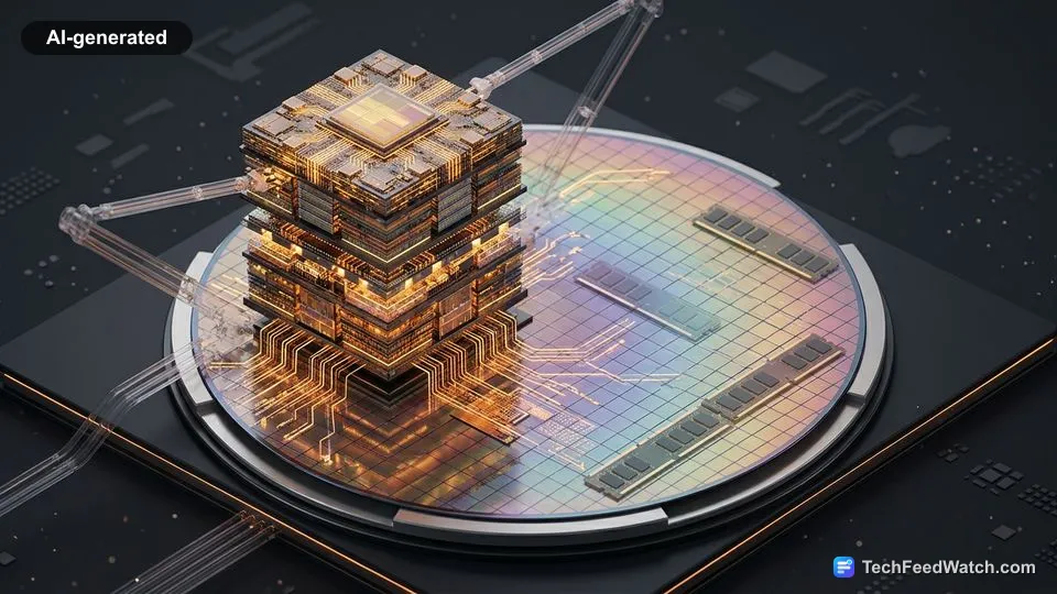 AI-generated illustration: How Does AI Demand Cause a Global RAM Shortage