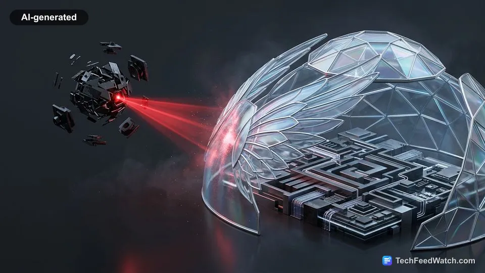 AI-generated illustration: Understanding Claude Mythos AI Risk and Enterprise Defense