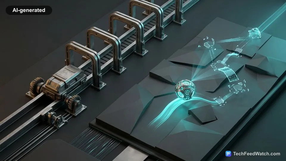 AI-generated illustration: AI Agent vs Automation: How Do They Actually Differ?