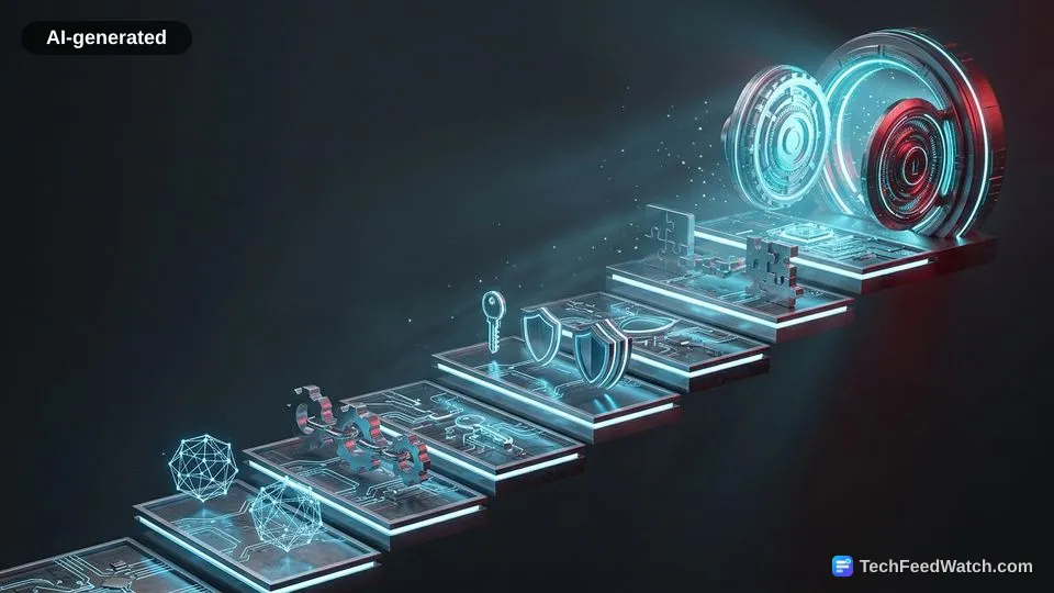 AI-generated illustration: Which Steps Help You Work in Cybersecurity Today?