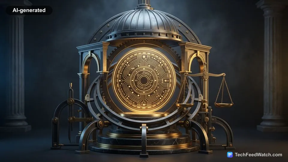 AI-generated illustration: Cryptocurrency Regulation and What It Means for US Users