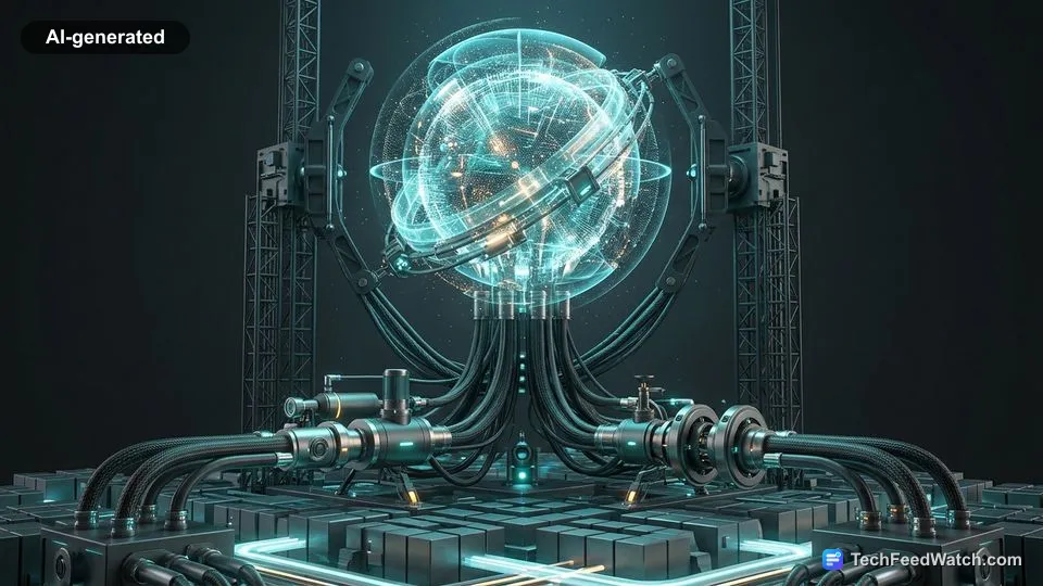 AI-generated illustration: AI Engineering and What It Actually Includes Today