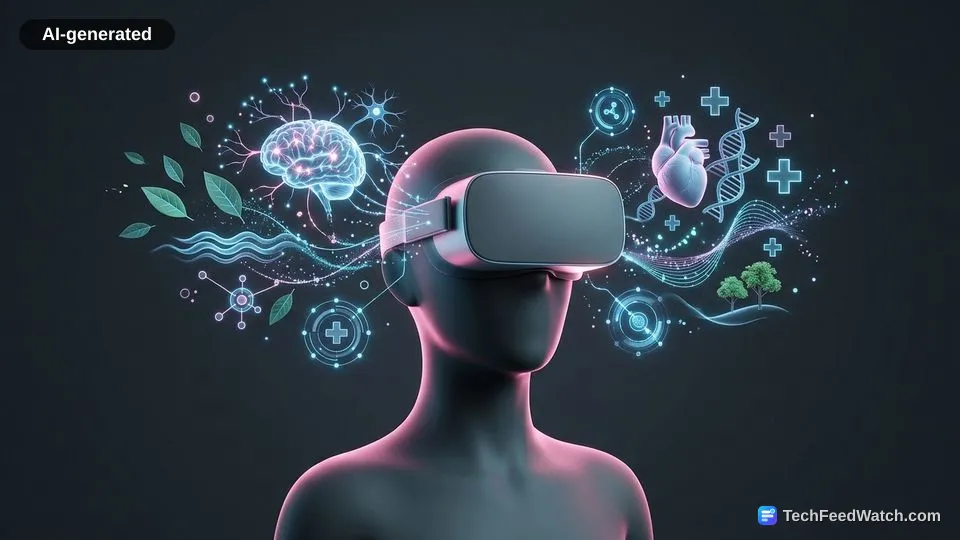 AI-generated illustration: How Do You Apply Virtual Reality in Healthcare?