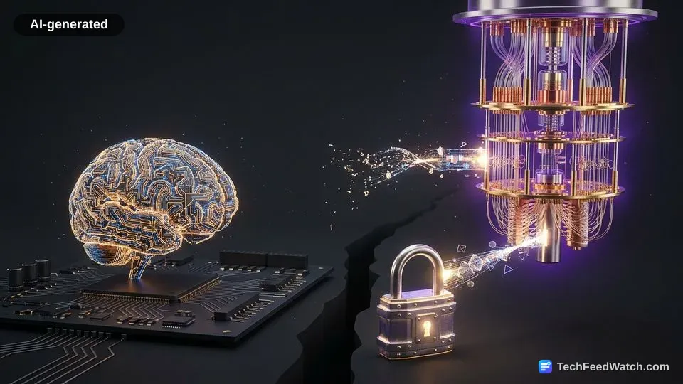 AI-generated illustration: Why Quantum Computing Will Help AI in Specific Domains