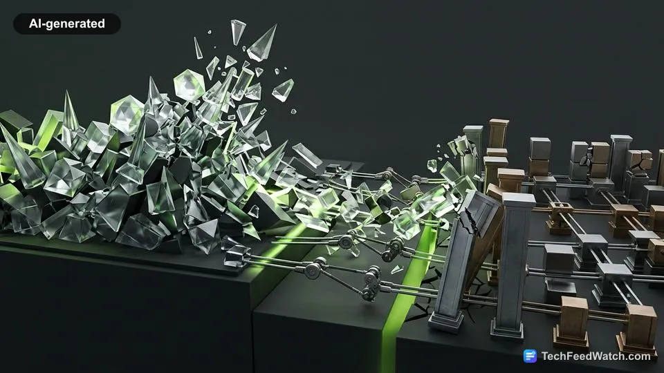 AI-generated illustration: What Happens When Crypto Market Volatility Spikes?