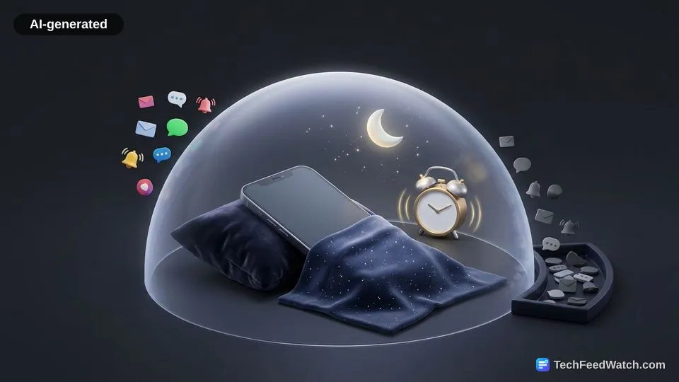 AI-generated illustration: What Happens When an iPhone Is on Sleep Mode?