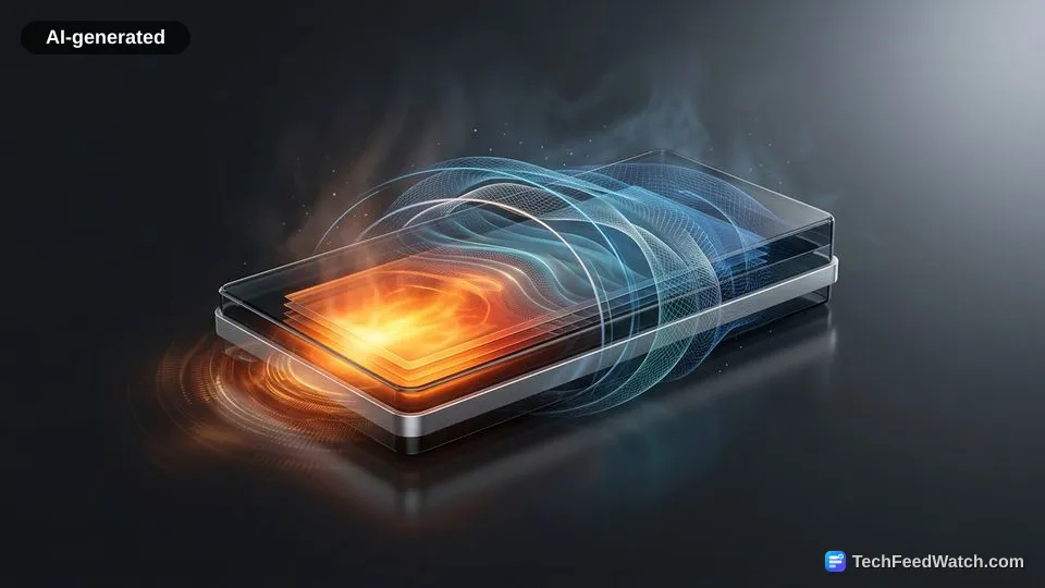AI-generated illustration: Why Is My iPhone Hot? Everyday Demands Explained