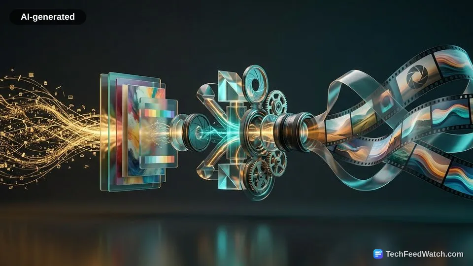 AI-generated illustration: Why Runway operates as a text to video tool